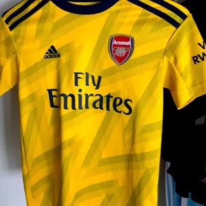 Kids Yellow Arsenal Jersey